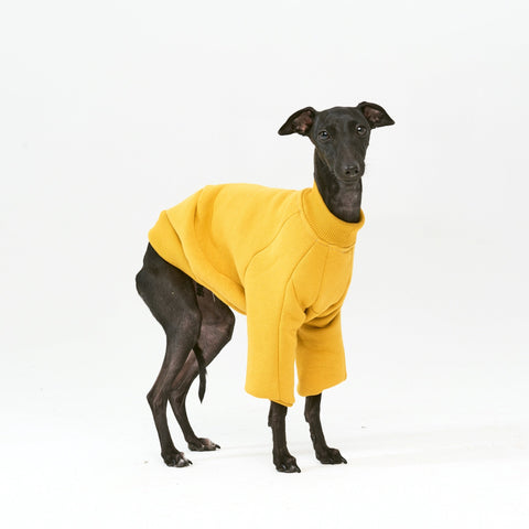 Thick cotton Yellow Sweatshirt TANKER BASE