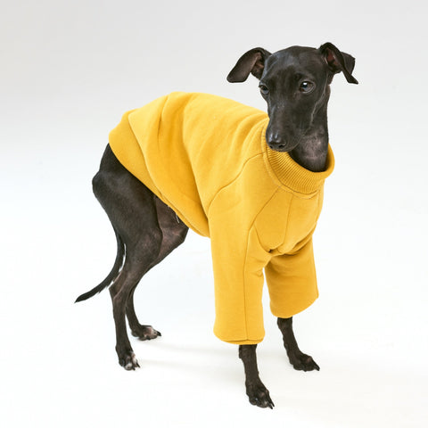 Thick cotton Yellow Sweatshirt TANKER BASE