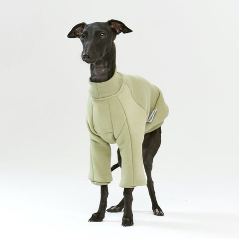 Thick cotton Olive Sweatshirt TANKER BASE