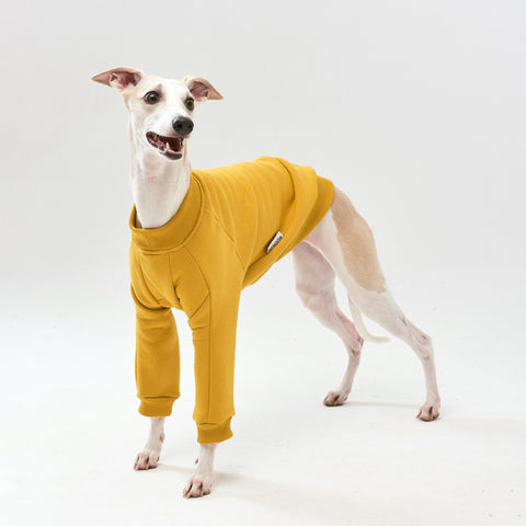 Thick cotton Yellow Sweatshirt TANKER BASE