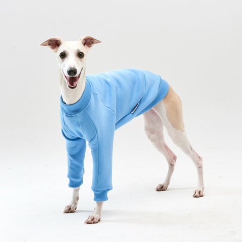 Thick cotton Light Blue Sweatshirt TANKER BASE