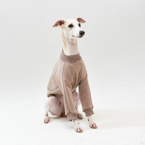 Thick cotton Cocoa Sweatshirt TANKER BASE