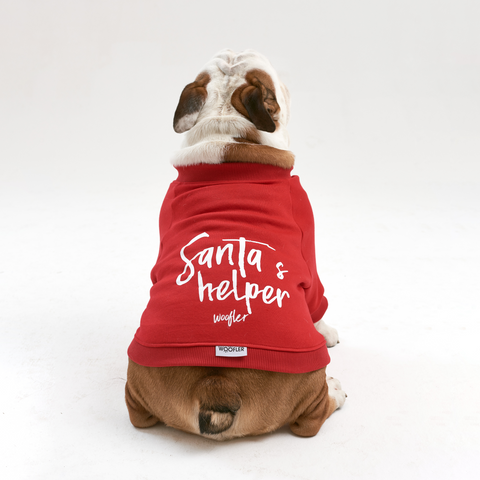Warm cotton Sweatshirt  Santa's Helper for BULLY