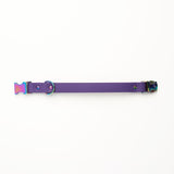 Straight Biothane Collar with Petrol Fastex (20)