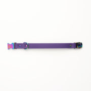 Straight Biothane Collar with Petrol Fastex (20)