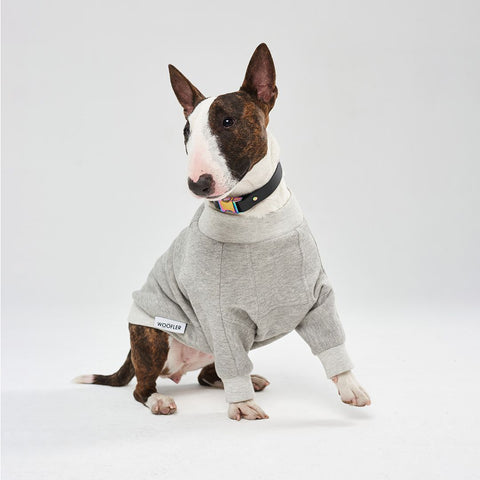 Light Grey cotton Sweatshirt BULLY