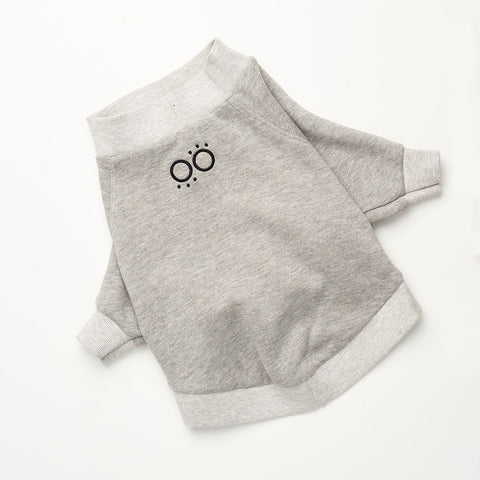 Light Grey cotton Sweatshirt BULLY