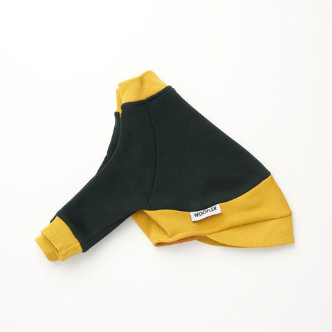 Thick cotton Sweatshirt TANKER BASE color block