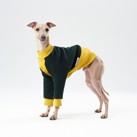 Thick cotton Sweatshirt TANKER BASE color block